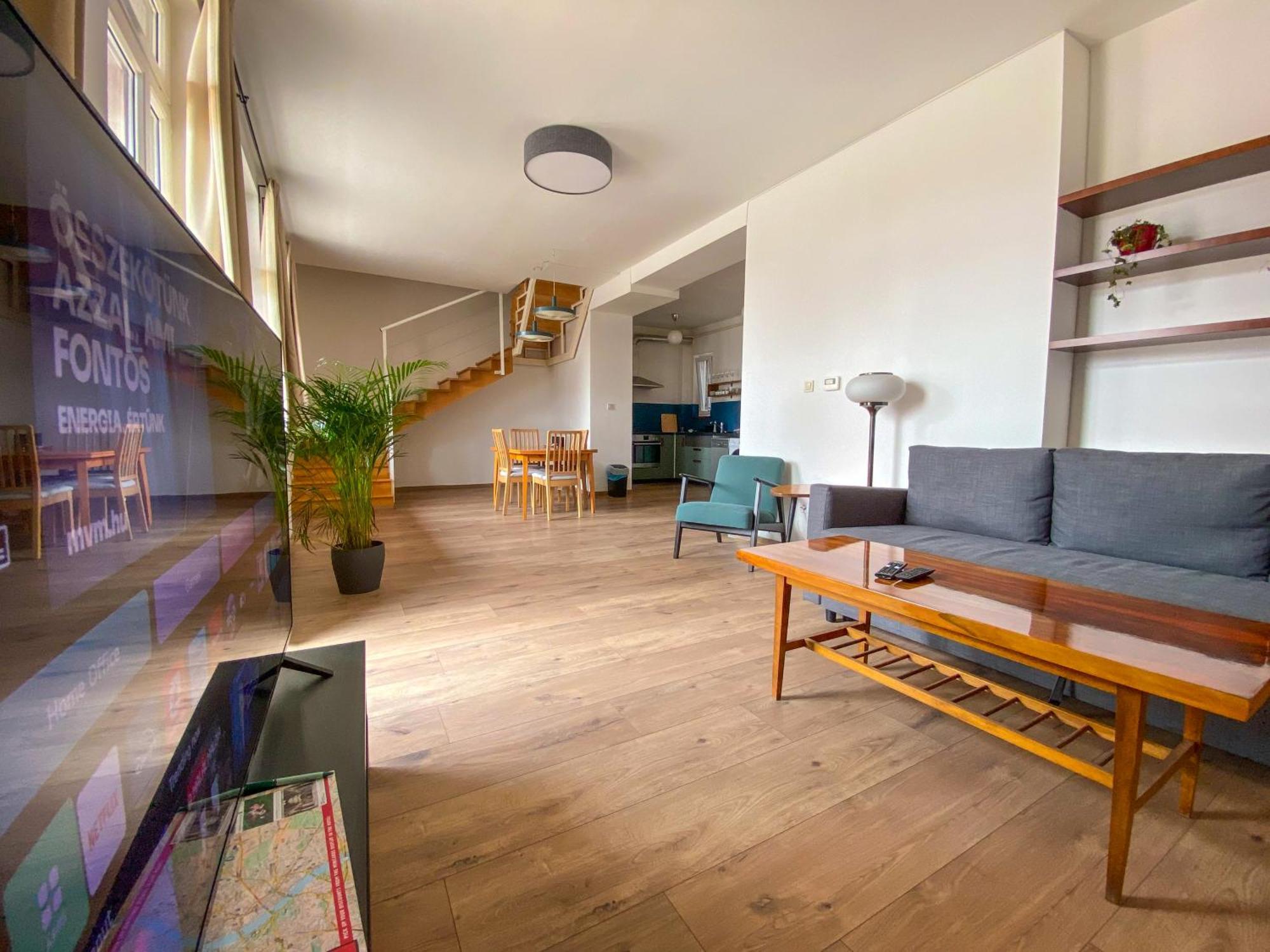 Spacious 2 Story Loft W Balcony Near Opera, Andrassy Budapeszt Zewnętrze zdjęcie